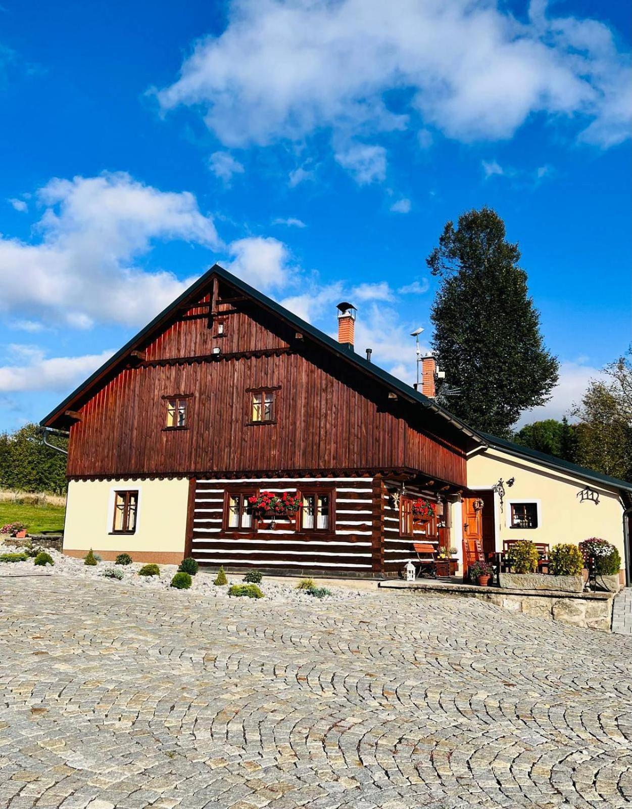Chalupa Chriby Destne v Orlickych horach Exteriér fotografie